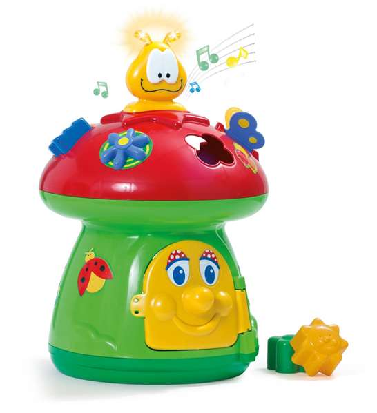 Molto Seta Jirafa de Actividades con Bloques, Música, Sonidos y Formas 40 cm