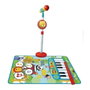 Reig Alfombra Batería y Piano Fisher Price con Micrófono de Pie y Baquetas