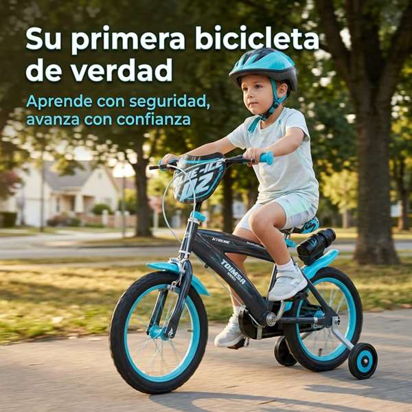 Toimsa Bicicleta Blue Ice 14" (4/6 años) Gris Hierro