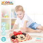 WOOMAX Puzzle madera Minnie Disney 22x20cm 6 piezas para +12 meses