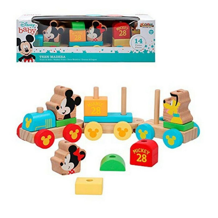 WOOMAX Tren Baby Disney madera WOOMAX Tren Baby Disney madera