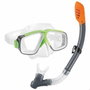 Intex Gafa Buceo silicona y tubo respirador Rider (+ 8 Años)