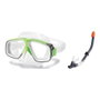 Intex Gafa Buceo silicona y tubo respirador Rider (+ 8 Años)