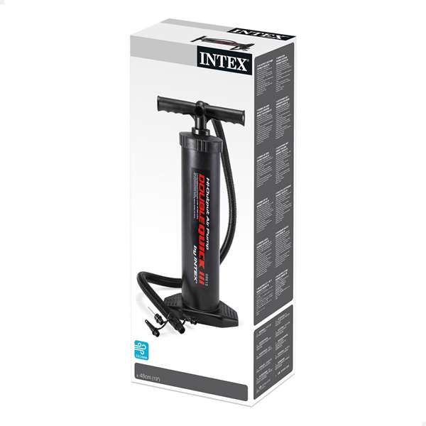 Intex Hinchador manual Double Quick II 48 cm