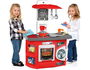 Molto Cocina Infantil Roja con 12 Accesorios, 81 cm