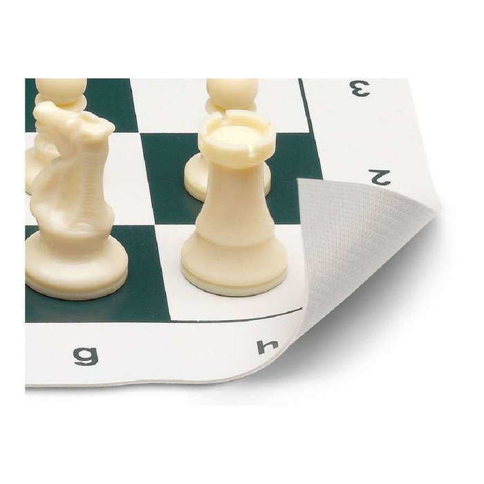 Cayro Juego de Ajedrez Escolar con Bolsa con Cremallera de 50x50 cm