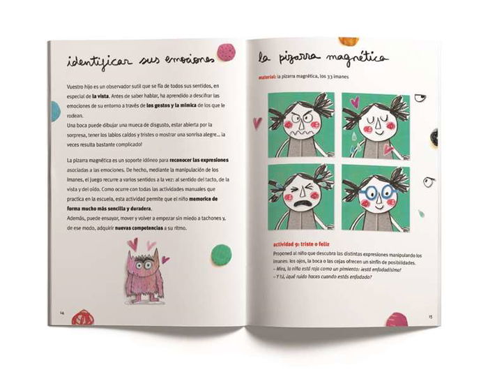 Diset Juego Yo Descubro las Emociones, El Monstruo de Colores con 10 Actividades para Niños