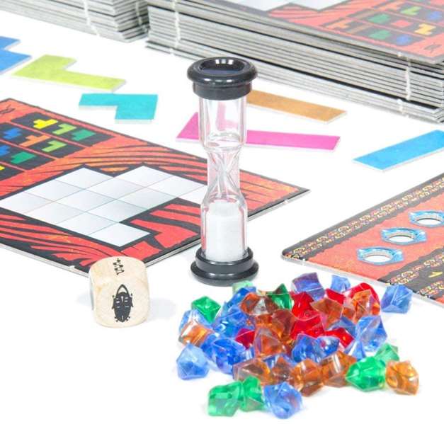 Devir Ubongo Trilingüe Juego de Puzzle Contrarreloj para 8+ Años