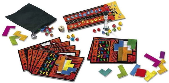 Devir Ubongo Trilingüe Juego de Puzzle Contrarreloj para 8+ Años