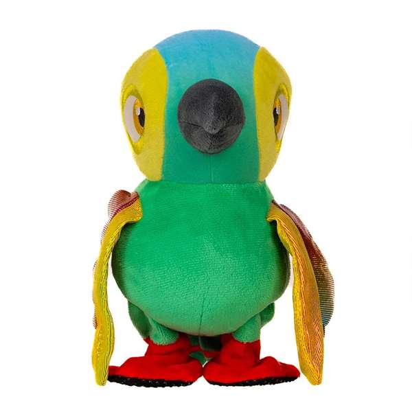 Bandai Lorito Pepe Peluche Interactivo De La Granja De Zenon Con Sonidos Y Luces 34x17x13 cm