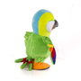 Bandai Lorito Pepe Peluche Interactivo De La Granja De Zenon Con Sonidos Y Luces 34x17x13 cm