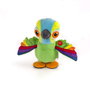 Bandai Lorito Pepe Peluche Interactivo De La Granja De Zenon Con Sonidos Y Luces 34x17x13 cm