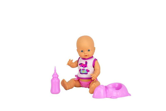 Vicam Muñeco Baby Pipi Toma el Beberón y Hace Pipi 40 cm - Modelos Surtidos