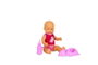 Vicam Muñeco Baby Pipi Toma el Beberón y Hace Pipi 40 cm - Modelos Surtidos