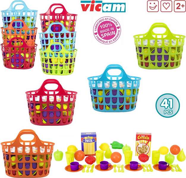 Cesta de menaje 41 pieza - modelos surtidos