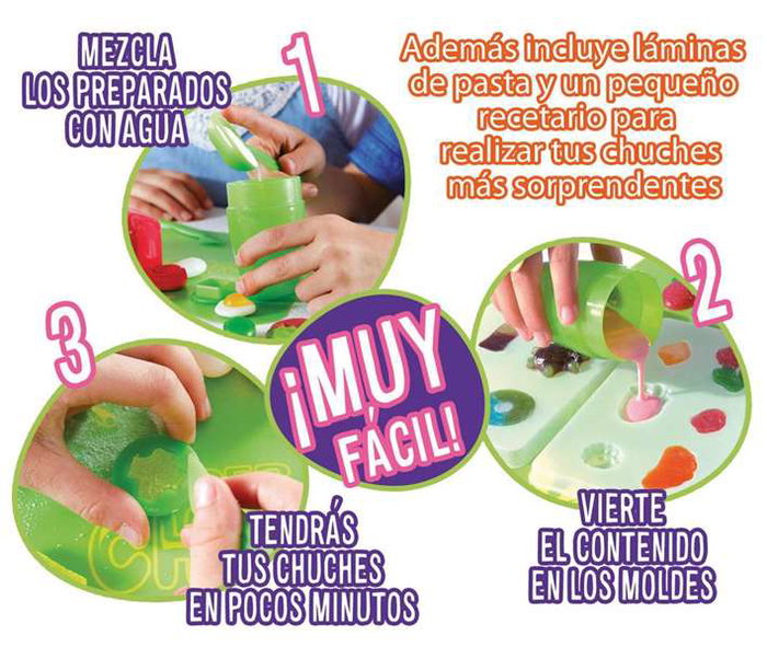 Educa Juego Chuchelandia ¡Crea y Saborea Tus Propias Chuches! Edad Mínima 5 Años