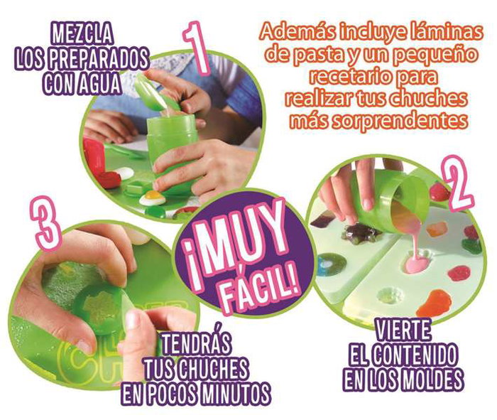 Educa Juego Chuchelandia ¡Crea y Saborea Tus Propias Chuches! Edad Mínima 5 Años
