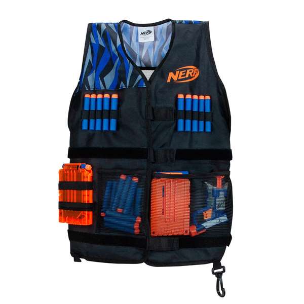 Toy Partner Chaleco Tactical Nerf con bolsillos y compartimentos 30x5x51 cm