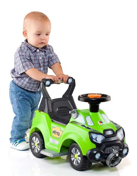 Molto Correpasillos 4x4 con Palo y Bandeja de Seguridad 92 cm