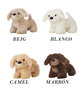 Creaciones Llopis Peluche Perro Labrador de Poliéster, 25 cm, Juguete para Niños, Modelos y Colores Surtidos Aleatoriamente