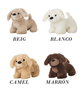 Creaciones Llopis Peluche Perro Labrador de Poliéster, 25 cm, Juguete para Niños, Modelos y Colores Surtidos Aleatoriamente