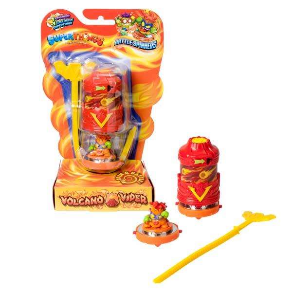 Magic Box Superthings Battle Spinners Incluye 1 Spinner y 1 Superthing Exclusivo Modelos Surtidos Dimensiones 15,3x7x24,5cm