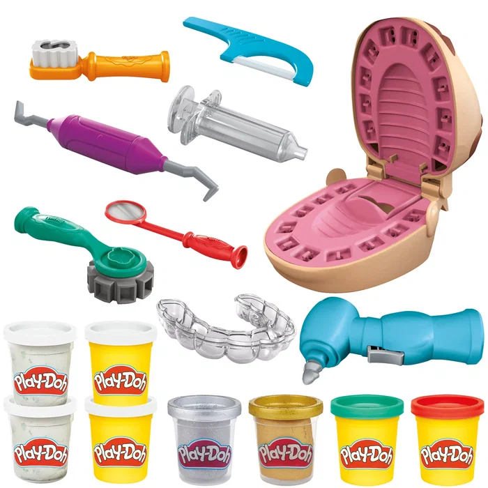 Hasbro Play-Doh El Dentista Bromista Playset Multicolor