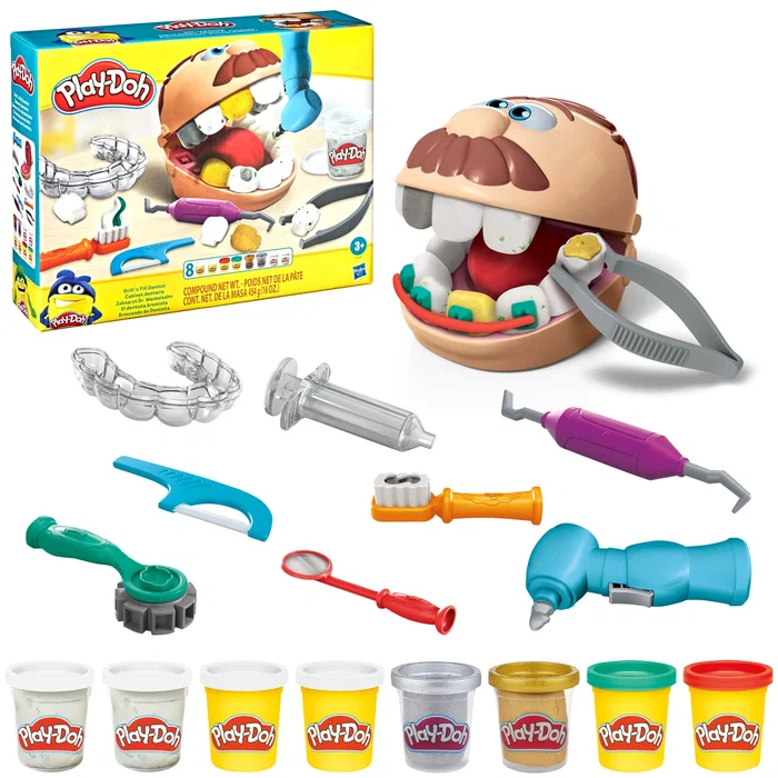 Hasbro Play-Doh El Dentista Bromista Playset Multicolor