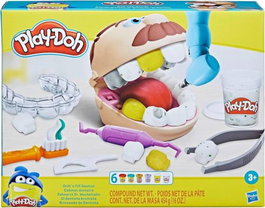 Hasbro Play-Doh El Dentista Bromista con 8 botes de plastilina