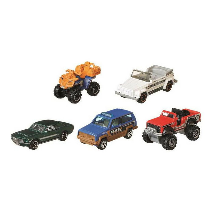 Matchbox Pack de 5 vehículos clásicos