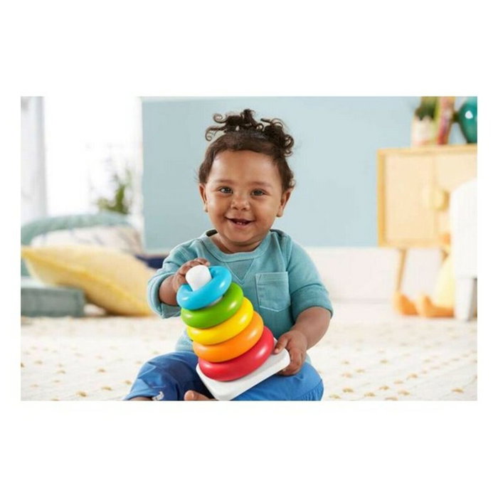 Fisher-Price Pirámide Balanceante Eco de 5 aros Fisher-Price Pirámide Balanceante Eco de 5 aros