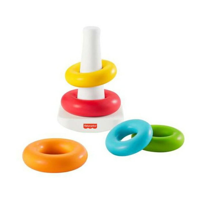 Fisher-Price Pirámide Balanceante Eco de 5 aros Fisher-Price Pirámide Balanceante Eco de 5 aros