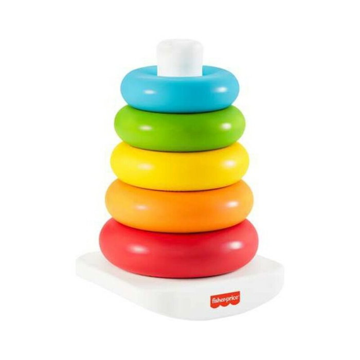 Fisher-Price Pirámide Balanceante Eco de 5 aros Fisher-Price Pirámide Balanceante Eco de 5 aros