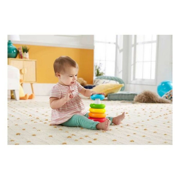 Fisher-Price Pirámide Balanceante Eco de 5 aros Fisher-Price Pirámide Balanceante Eco de 5 aros