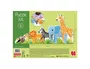 GOULA Puzzle XXL Decreciente Selva de 16 Piezas