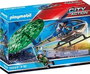 Playmobil Helicóptero de Policía y Persecución en Paracaídas 70569