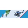 Playmobil Helicóptero de Policía y Persecución en Paracaídas 70569