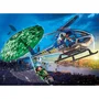 Playmobil Helicóptero de Policía y Persecución en Paracaídas 70569