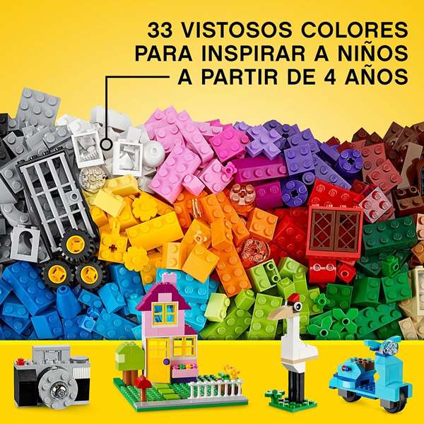 Lego Classic Juego de Construcción Ladrillos Creativos 790 Piezas en Caja