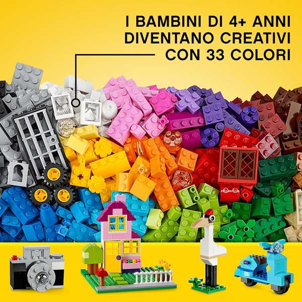 Lego Classic Juego de Construcción Ladrillos Creativos 790 Piezas en Caja