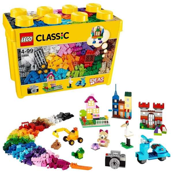 Lego Classic Juego de Construcción Ladrillos Creativos 790 Piezas en Caja