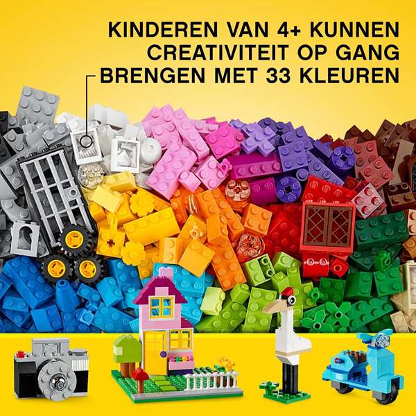 Lego Classic Juego de Construcción Ladrillos Creativos 790 Piezas en Caja