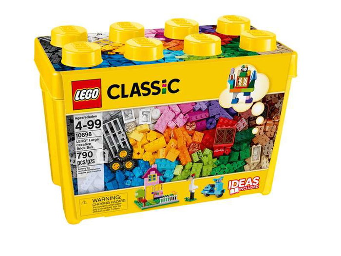 Lego Classic Juego de Construcción Ladrillos Creativos 790 Piezas en Caja