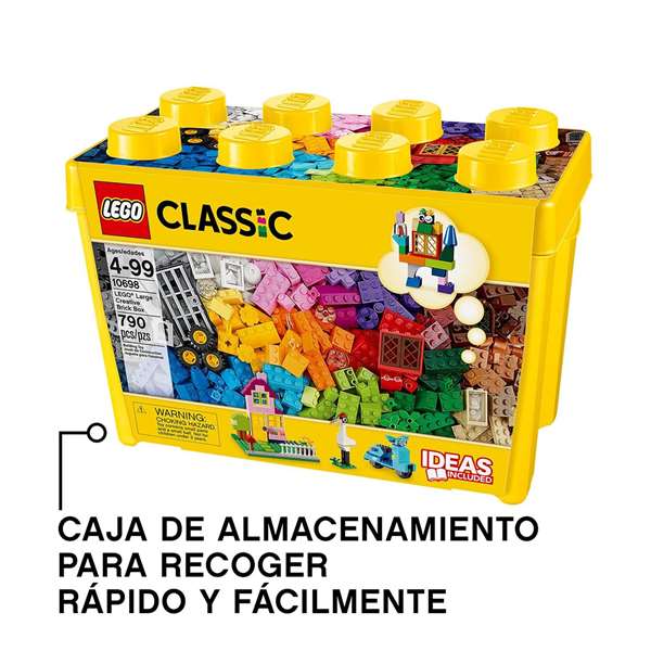 Lego Classic Juego de Construcción Ladrillos Creativos 790 Piezas en Caja