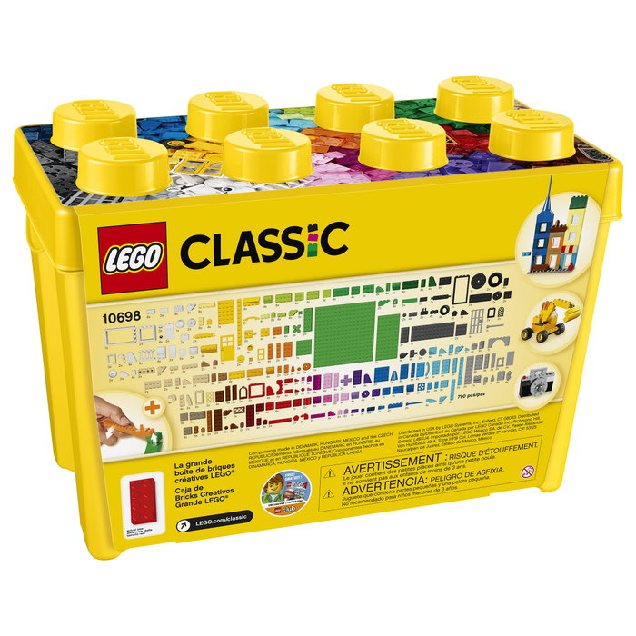 LEGO Classic 10698 Caja de Ladrillos Creativos Deluxe - 790 piezas LEGO Classic 10698 Caja de Ladrillos Creativos Deluxe - 790 piezas