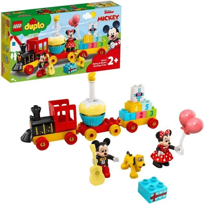 Lego Duplo 10941 Tren de cumpleaños de Mickey y Minnie
