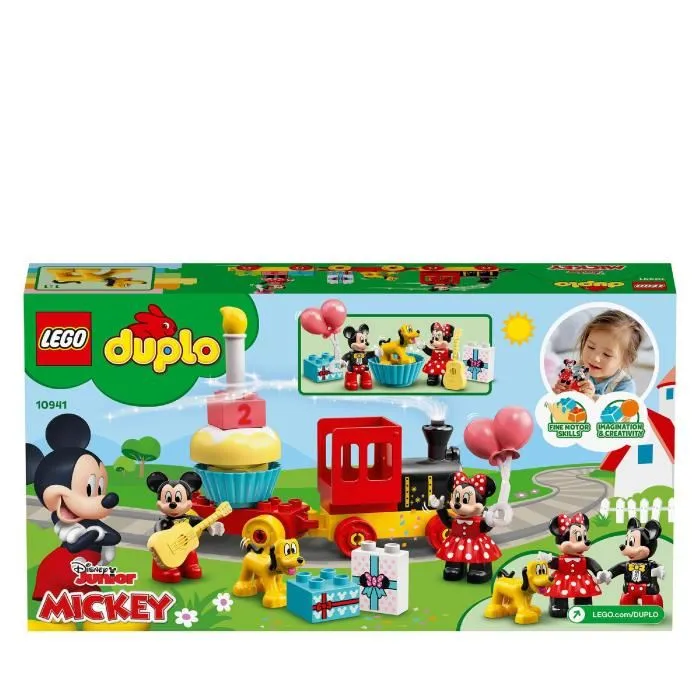 Lego Duplo 10941 Tren de cumpleaños de Mickey y Minnie