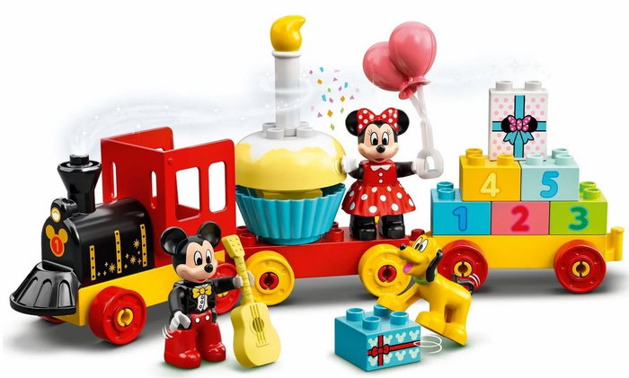 Lego Duplo 10941 Tren de cumpleaños de Mickey y Minnie