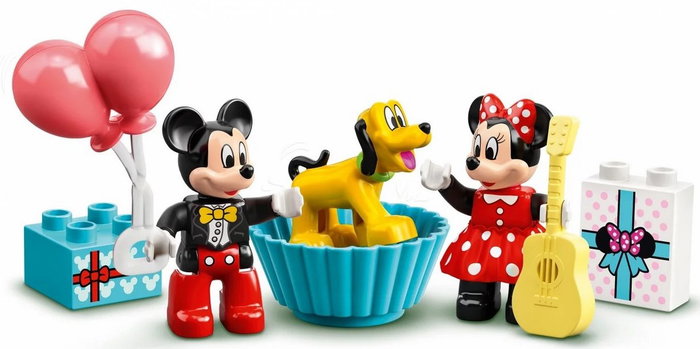 Lego Duplo 10941 Tren de cumpleaños de Mickey y Minnie
