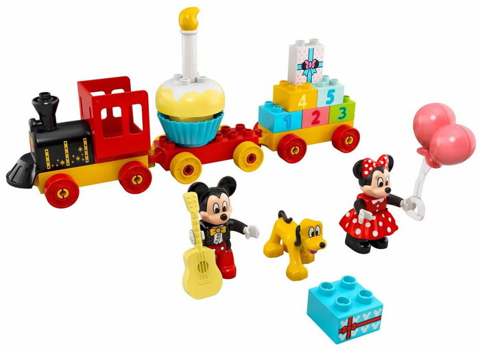 Lego Duplo 10941 Tren de cumpleaños de Mickey y Minnie